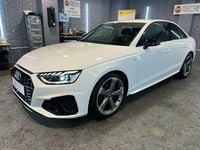 Used Audi A4 Black Edition 150 HP (110 kW) 2020 White Sedan