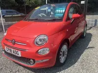 Used Fiat 500 Lounge 69 HP (50 kW) 2018 Pink Hatchback