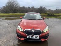 Used BMW 118 Sport Line 2020 Orange Hatchback