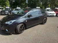 Used Vauxhall Corsa Edition 70 HP (51 kW) 2015 Black Hatchback