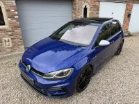 Used VW Golf VII R 2019 Blue Hatchback