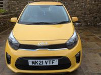 Used Kia Picanto 66 HP (48 kW) 2021 Yellow Hatchback