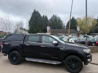 Used Ford Ranger Limited 200 HP (147 kW) 2016 Black Pickup