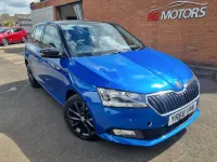 Used Skoda Fabia Colour Edition 95 HP (69 kW) 2018 Blue Hatchback