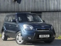 Used Kia Soul 126 HP (92 kW) 2011 Blue SUV