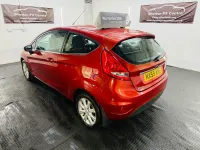 Used Ford Fiesta Zetec 82 HP (60 kW) 2009 Red Hatchback