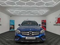 Used Mercedes GLC250 AMG line 2018 Blue Estate