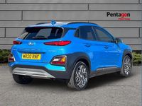 Used Hyundai Kona Premium SE 141 HP (103 kW) 2020 Blue SUV