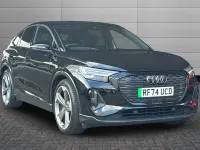 Used Audi Q4 e-tron Advanced 210 kW (286 HP) 2025 Mythos black SUV