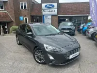 Used Ford Focus Titanium X 125 HP (91 kW) 2018 Grey Hatchback