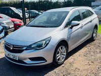Second-hand Vauxhall Astra Design Edition 110 CP (80 kW) 2018 Argintiu Break