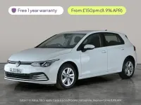 Used VW Golf VIII Life 2022 White Hatchback