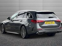 Used Mercedes C200 AMG Line Premium 204 HP (150 kW) 2022 Selenite grey Estate