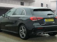 Used Mercedes A200 AMG Line Premium 163 HP (119 kW) 2019 Black Hatchback