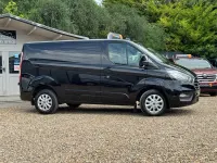 Used Ford Transit Custom Limited 130 HP (95 kW) 2023 Black Van