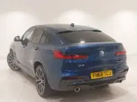 Used BMW X4 M Sport 190 HP (139 kW) 2019 Blue SUV