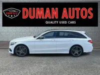 Used Mercedes C250 AMG line 2018 White Estate