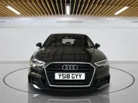 Used Audi A3 S-Line 2018 Black Sedan