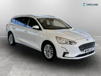 Used Ford Focus Titanium 125 HP (91 kW) 2018 White Estate