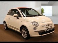Used Fiat 500C Lounge 2013 White Cabriolet