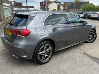 Used Mercedes A250 AMG line 214 HP (157 kW) 2021 Grey Hatchback
