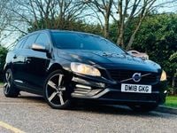 Used Volvo V60 R-Design 190 HP (139 kW) 2018 Black Estate
