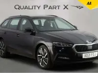 Usado Skoda Octavia SE Technology 2021 Negro Familiar