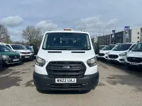 Used Ford Transit 130 HP (95 kW) 2022 Frozen white (solid paint) Van