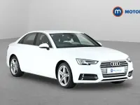 Used Audi A4 S-Line 150 HP (110 kW) 2018 White Sedan