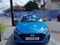 Used Hyundai i20 Premium 2023 Blue Hatchback