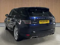 Used Land Rover Range Rover Sport Dynamic 404 HP (297 kW) 2020 Portofino blue SUV