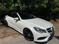Usado Mercedes E350 AMG 252 CV (185 kW) 2014 Blanco Descapotable