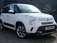 Used Fiat 500L Trekking 85 HP (62 kW) 2015 White MPV