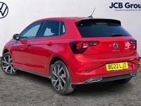 Used VW Polo R-line 108 HP (79 kW) 2022 Red Hatchback