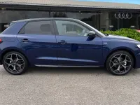 New Audi A1 Sportback Black Edition 2026 Blue Hatchback
