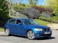 Usado BMW 116 2006 Azul Utilitario