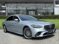 Used Mercedes S500L AMG line 442 HP (325 kW) 2025 Silver Sedan