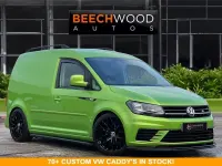 Used VW Caddy Startline 75 HP (55 kW) 2016 Green MPV