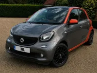 Used Smart ForFour Edition #1 70 HP (51 kW) 2015 Grey Hatchback