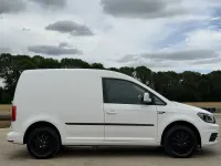 Used VW Caddy Trendline 122 HP (89 kW) 2018 White MPV