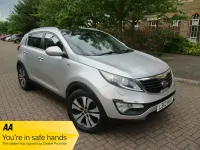 Used Kia Sportage 134 HP (98 kW) 2012 Metallic silver SUV