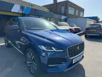 Used Jaguar F-Pace 300 HP (220 kW) 2021 Blue SUV