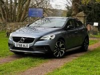 Used Volvo V40 Pro 152 HP (111 kW) 2018 Blue Hatchback