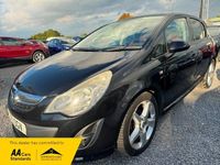 Used Vauxhall Corsa SRi 2011 Black Hatchback