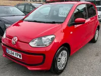 Used VW up! move up! 60 HP (44 kW) 2014 Red Hatchback
