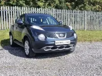 Used Nissan Juke Acenta 115 HP (84 kW) 2011 Blue SUV