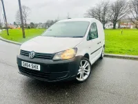 Used VW Caddy Startline 102 HP (75 kW) 2014 White MPV