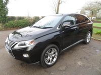 Used Lexus RX450h Luxury Line 2012 Panther black SUV