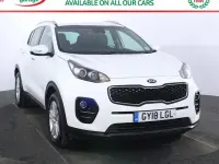 Used Kia Sportage 132 HP (97 kW) 2018 White SUV