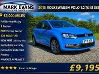 Usado VW Polo Design 2015 Azul Citadino
